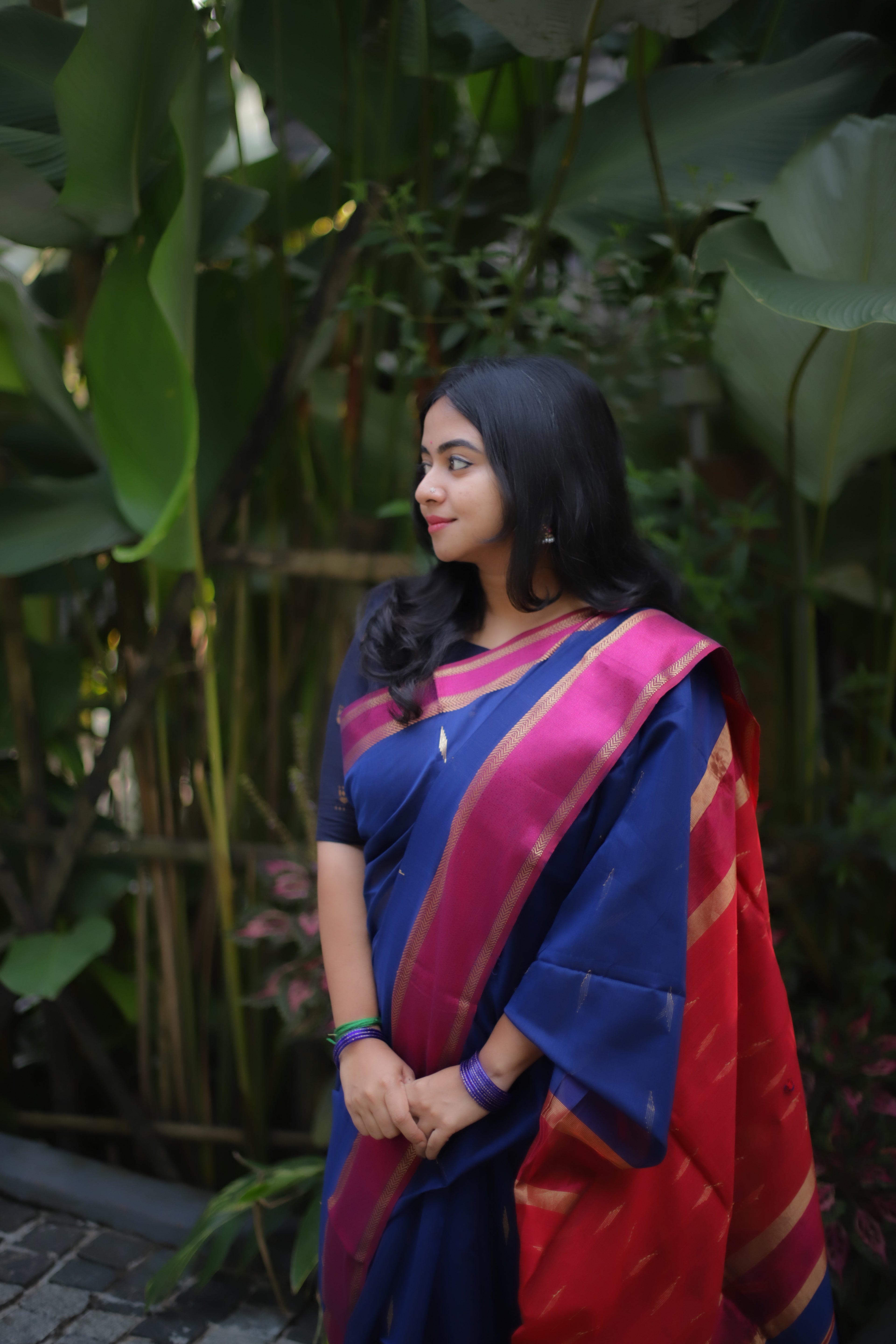 Neelambari  Draped in Blue Melody