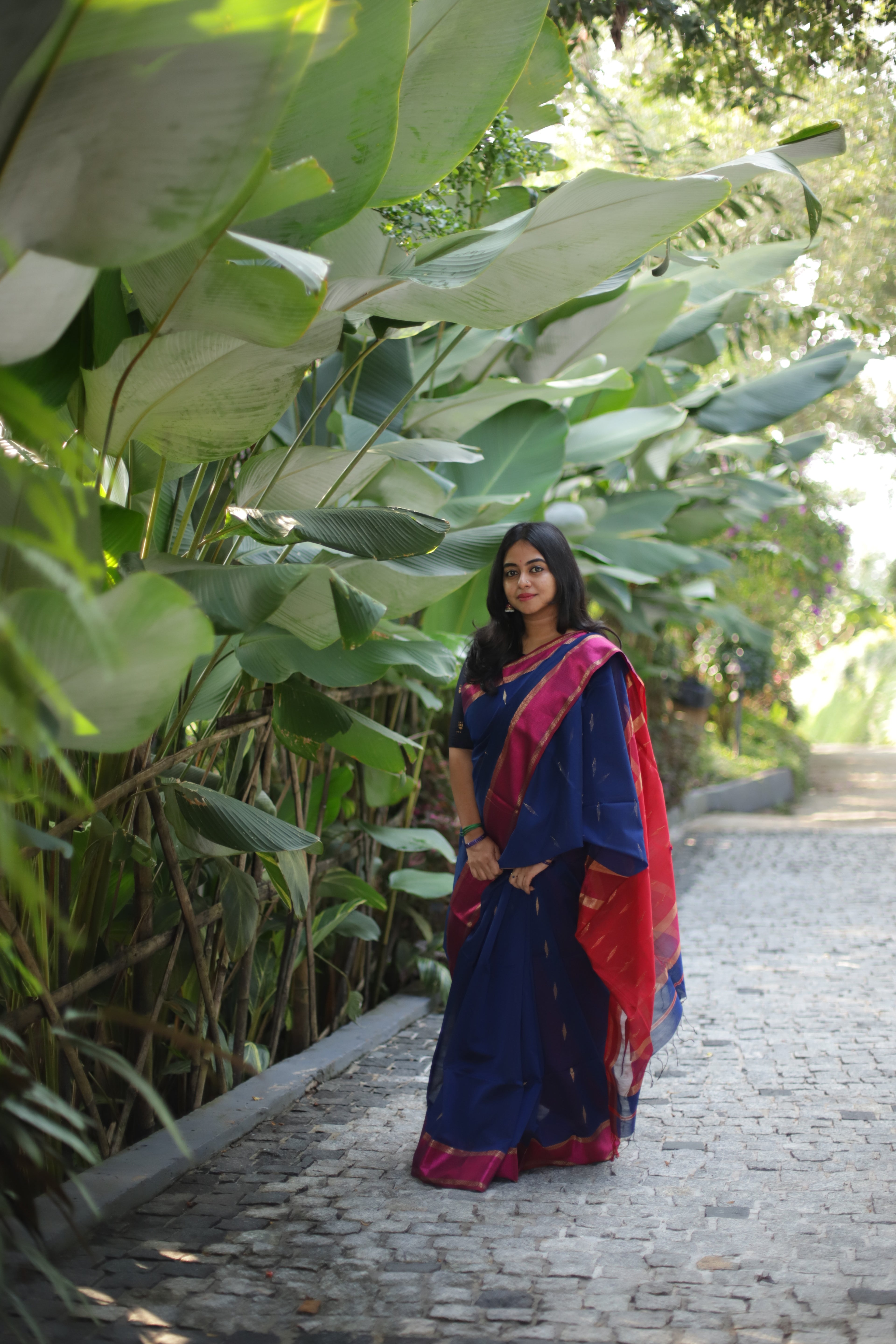 Neelambari  Draped in Blue Melody